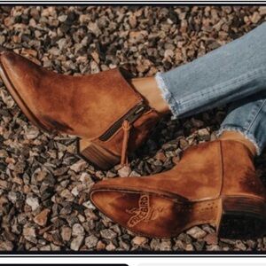 Freebird by Steven Onyx Rust Booties